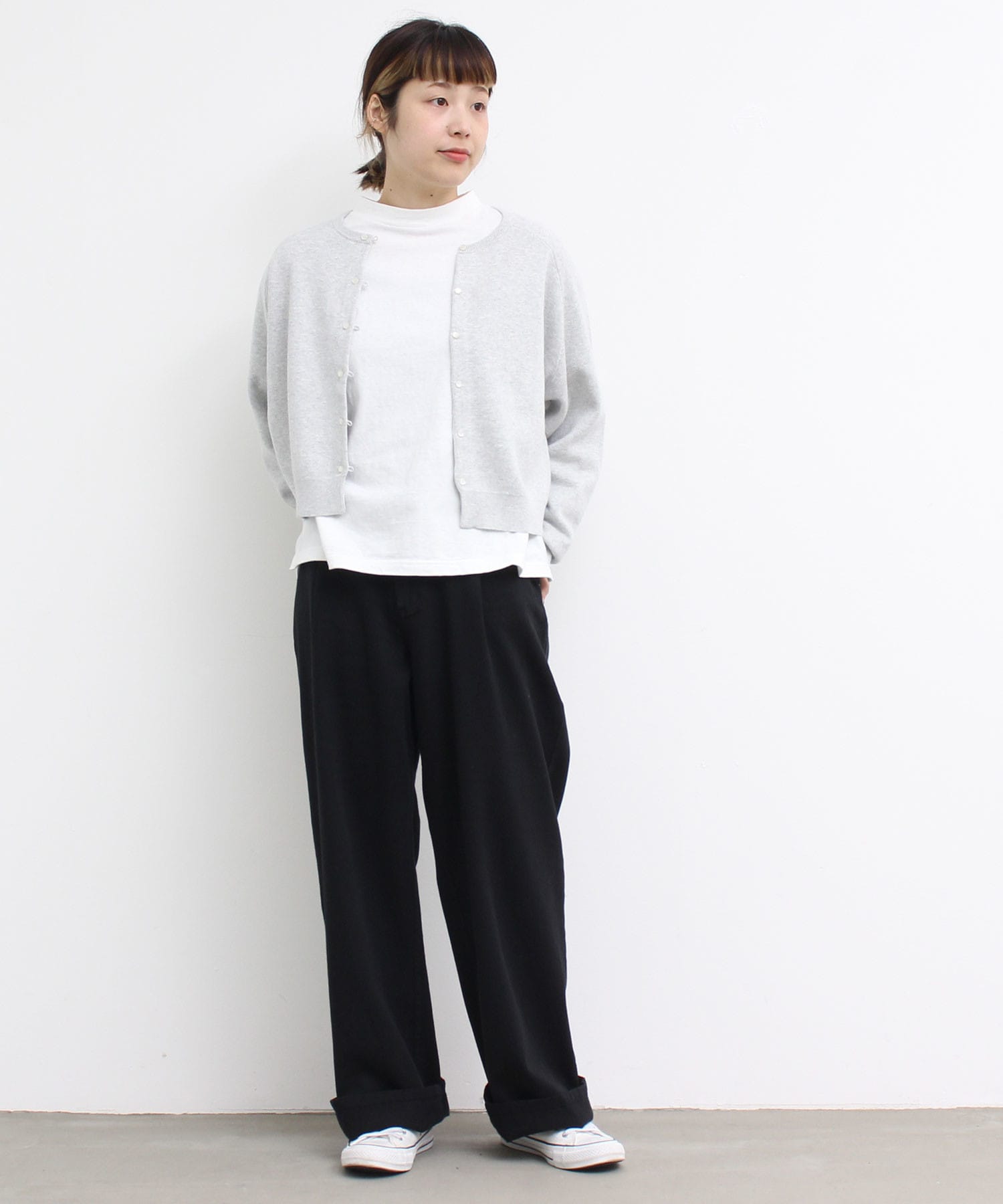 model:162cm 着用サイズ:M