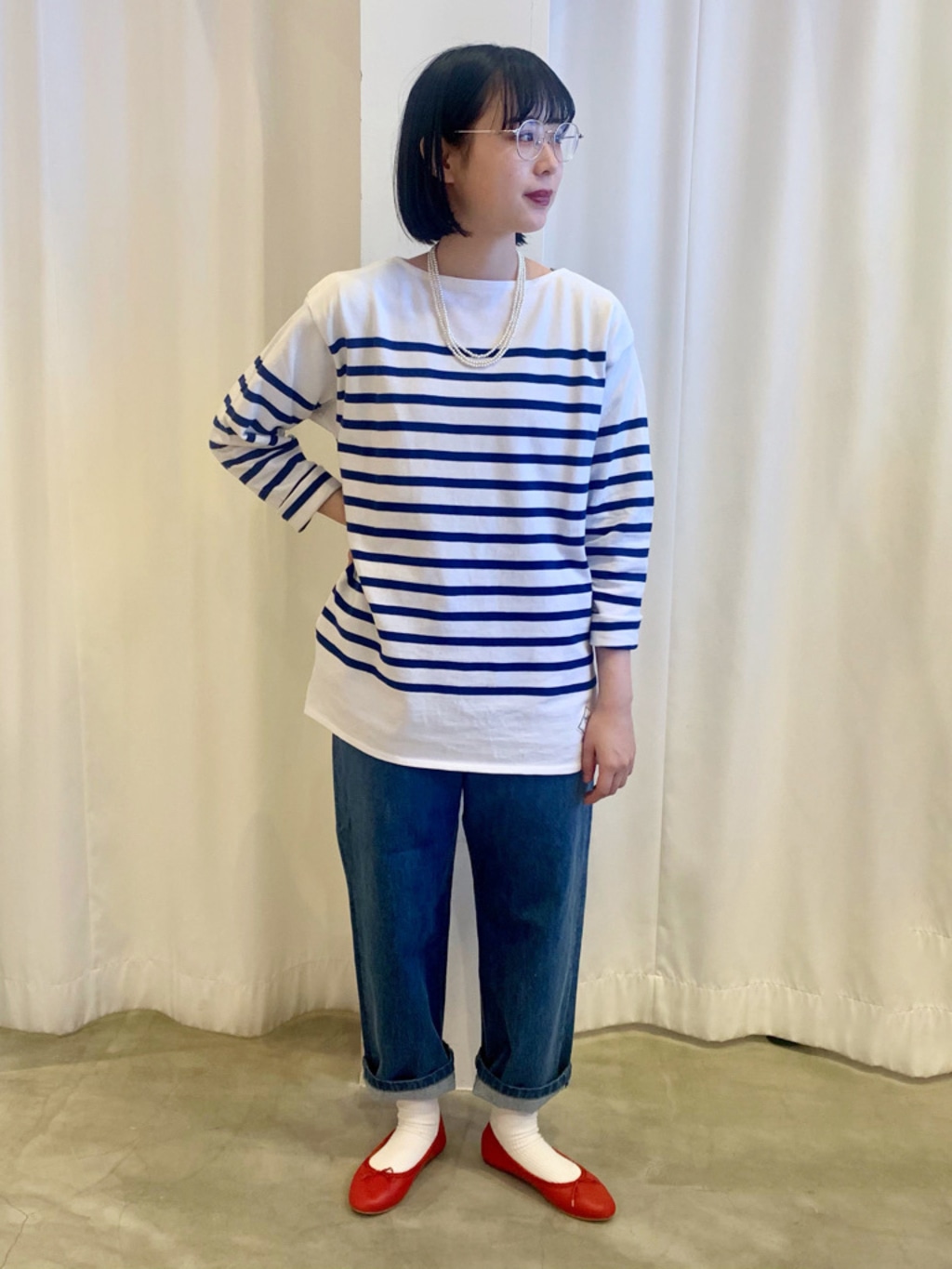 Dot and Stripes CHILD WOMAN ラフォーレ原宿 身長:157cm 2021.02.08 Dot and Stripes CHILD WOMAN ラフォーレ原宿 身長:157cm 2021.02.08