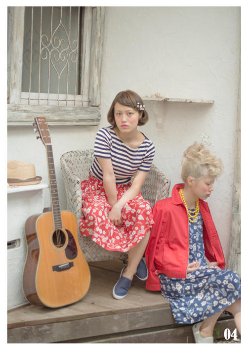 Dot & Stripes CHILD WOMAN｜Dot & Stripes CHILD WOMAN 2014 spring/summer カタログ画像