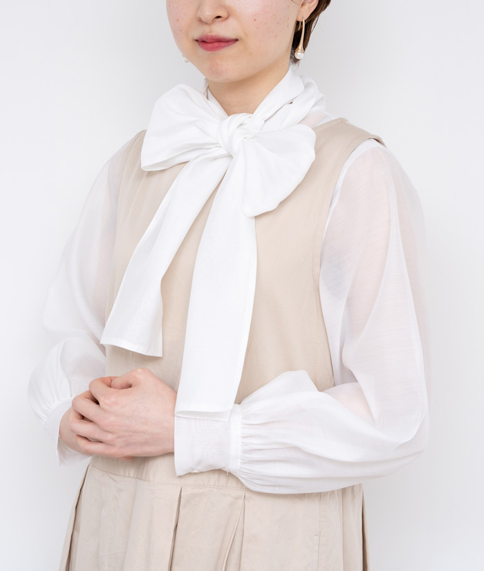 Malle chambre de charme レースonレースラップ風スカート