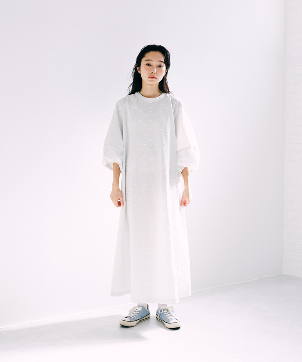 【新品未使用】buoy buoy ORGANIC コットン リネン シャツドレス AMBIDEX Store buoybuoy 2025 summer l u l u｜AMBIDEX（アンビ