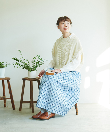 国内外の人気集結！ AMBIDEX Store embroidery~Spring charmeBlooming de chambre シャツ+ブラウス(長袖+七分)