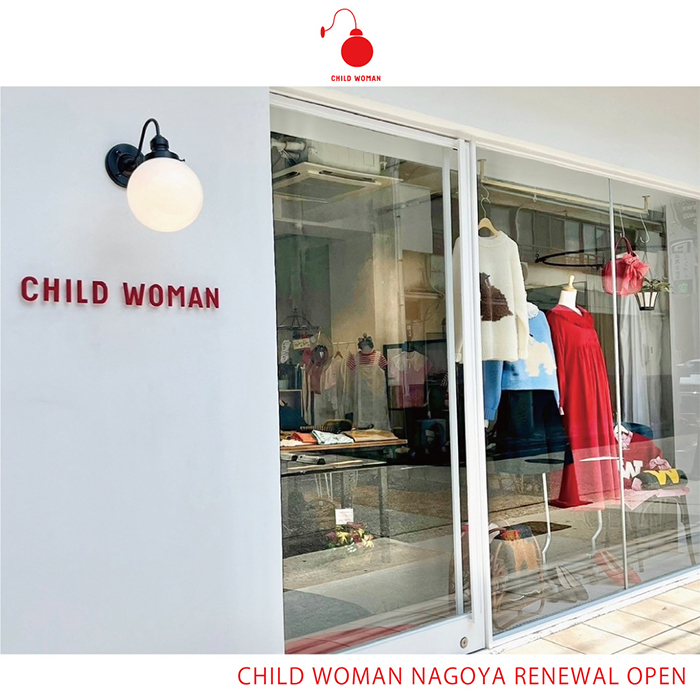 AMBIDEX Store CHILD WOMAN 名古屋栄路面店 RENEWAL OPEN