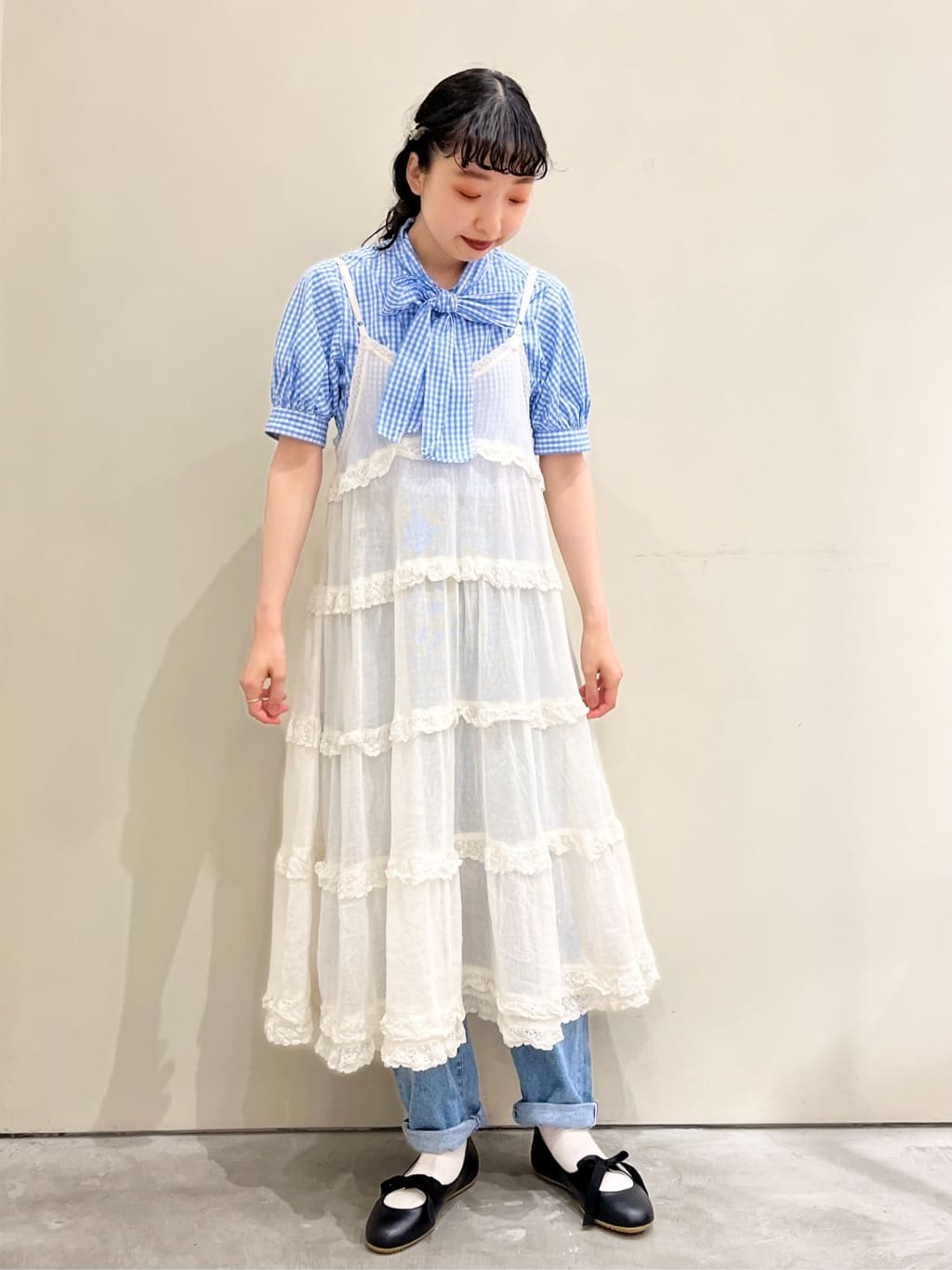 CHILD WOMAN CHILD WOMAN , PAR ICI 新宿ミロード 身長：157cm 2022.06.23