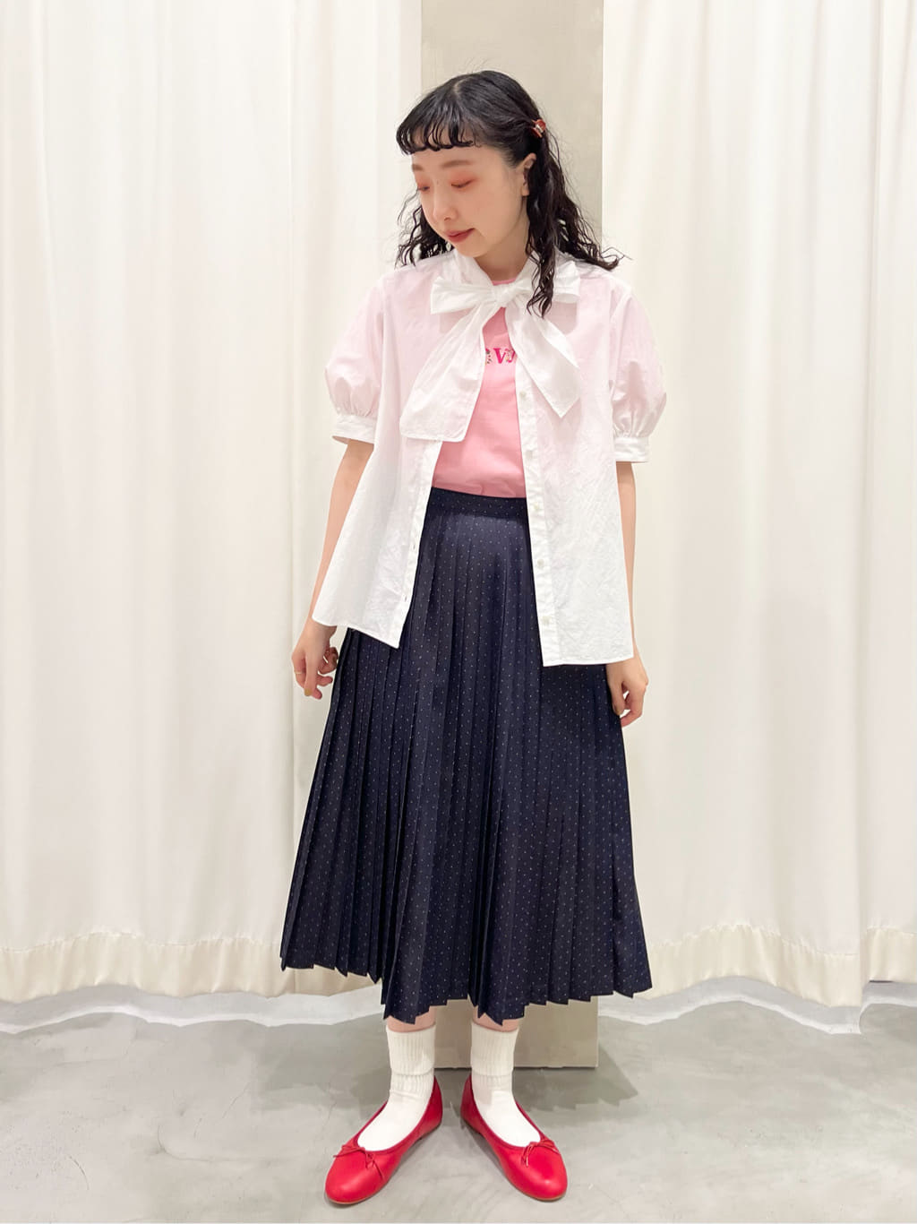 CHILD WOMAN CHILD WOMAN , PAR ICI 新宿ミロード 身長：157cm 2022.05.26