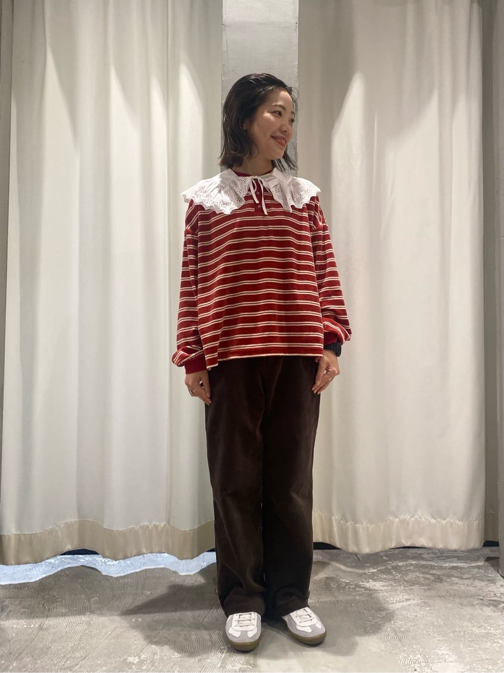 Dot and Stripes CHILD WOMAN CHILD WOMAN , PAR ICI ルミネ横浜 身長：153cm 2023.11.25