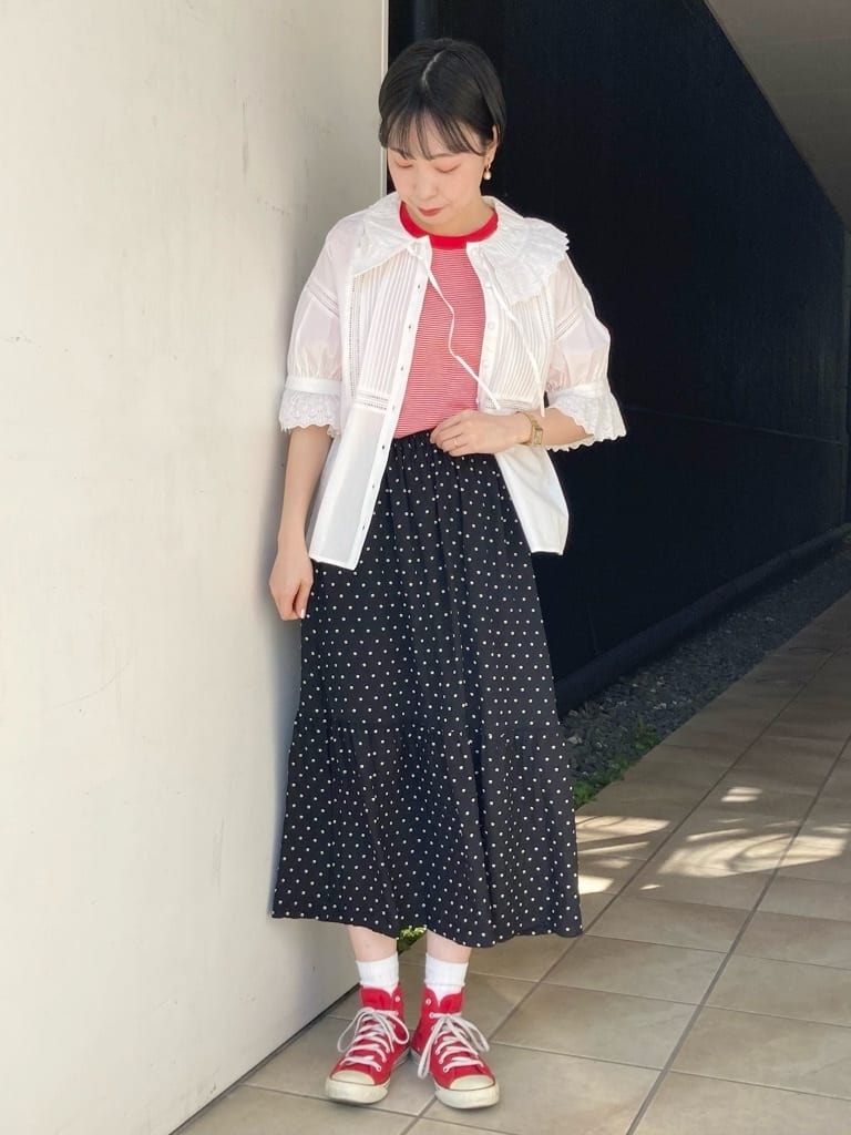 Dot and Stripes CHILD WOMAN ÉhH gF161cm 2023.03.16