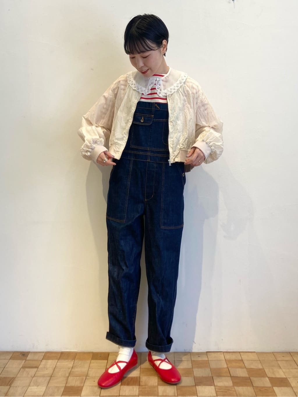 Dot and Stripes CHILD WOMAN ÉhH gF161cm 2023.02.25