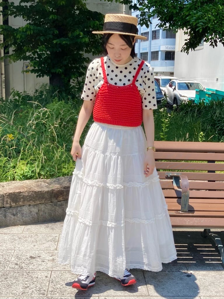 Dot and Stripes CHILD WOMAN 名古屋栄路面 身長：161cm 2022.05.24