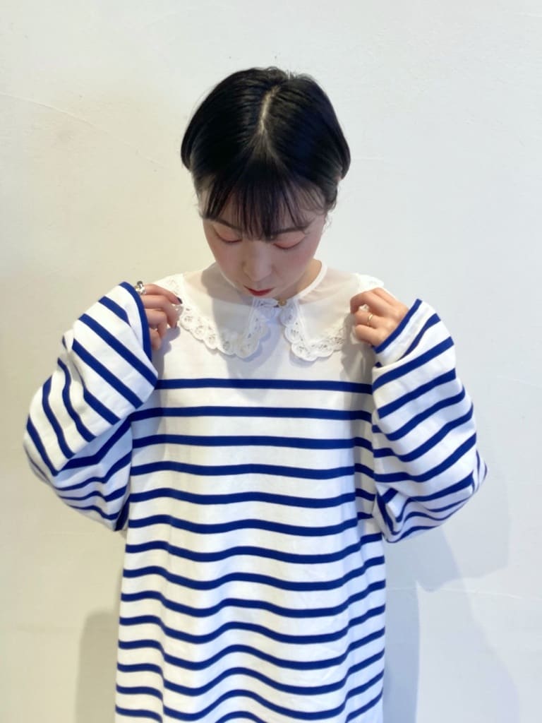Dot and Stripes CHILD WOMAN 名古屋栄路面 身長：161cm 2023.03.15