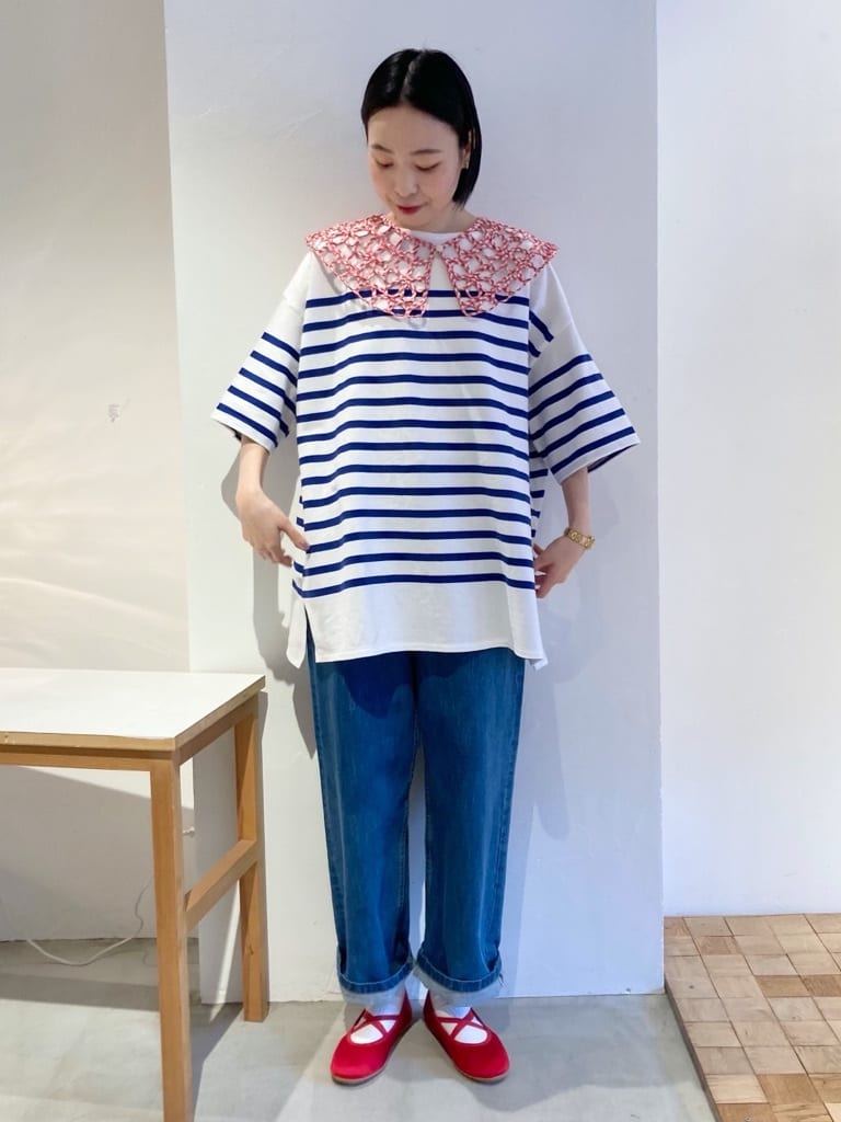 Dot and Stripes CHILD WOMAN 名古屋栄路面 身長：161cm 2022.04.21