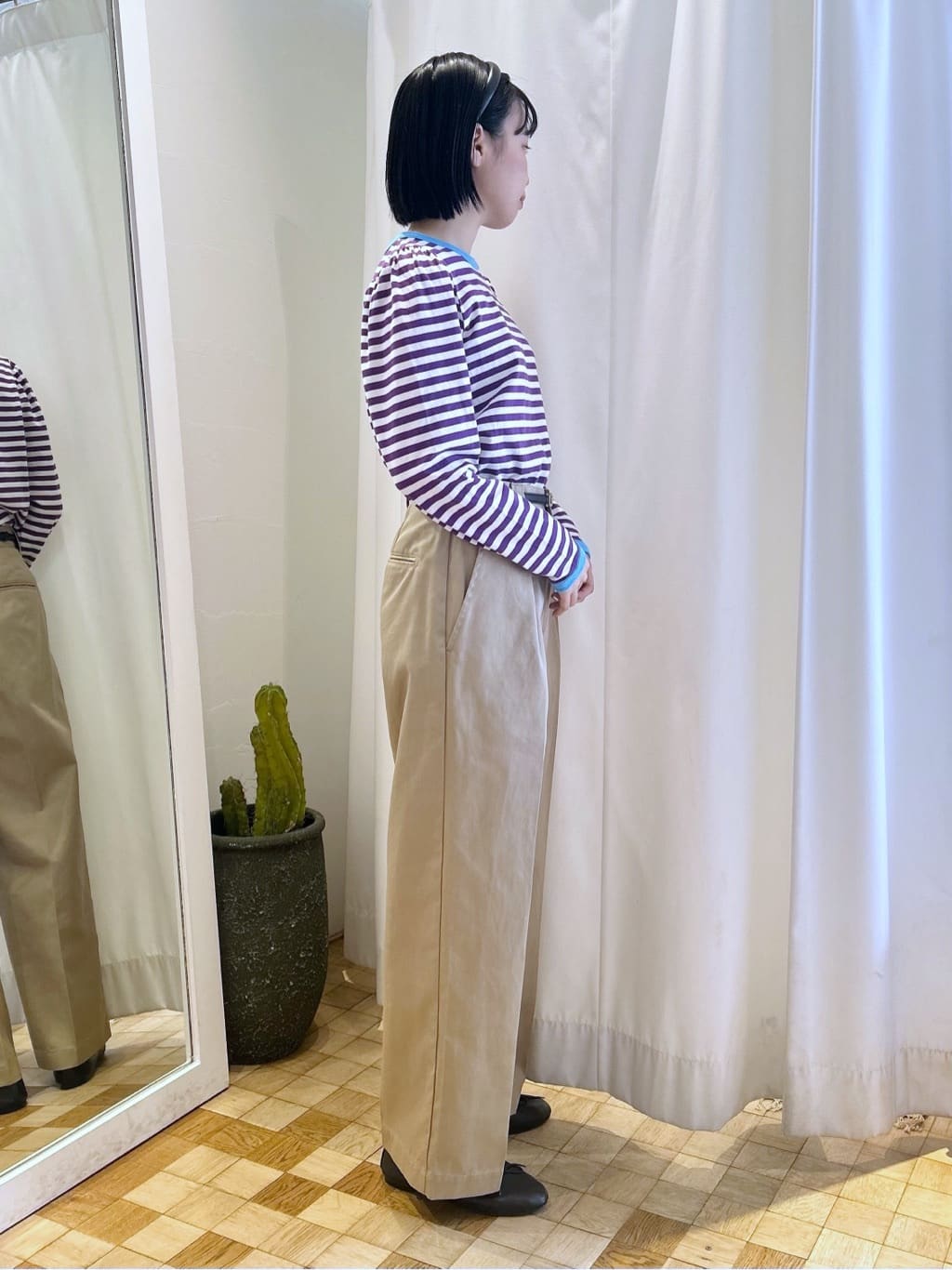 Dot and Stripes CHILD WOMAN 名古屋栄路面 身長：161cm 2023.08.09