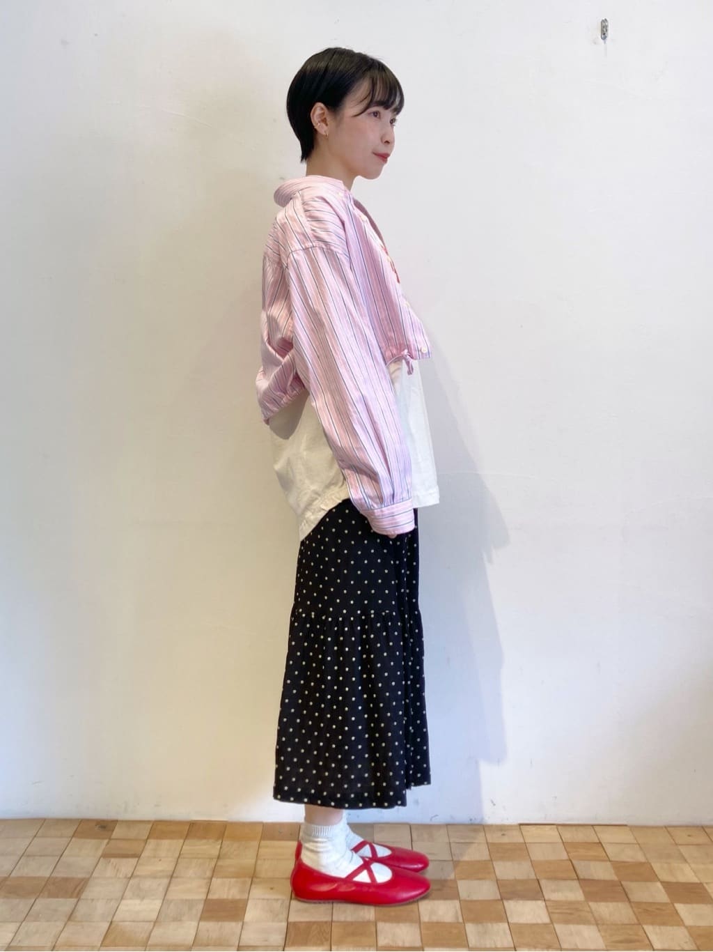 Dot and Stripes CHILD WOMAN ÉhH gF161cm 2023.03.11