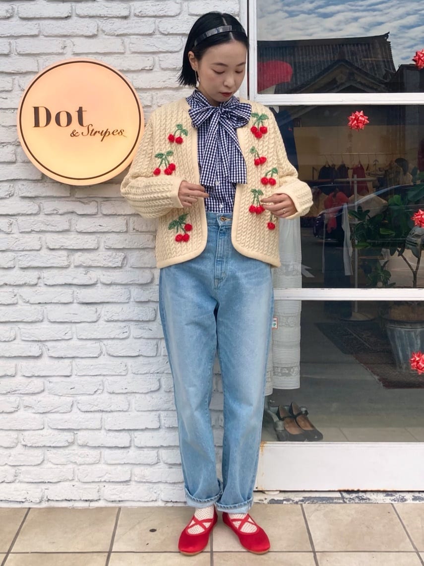 Dot and Stripes CHILD WOMAN 名古屋栄路面 身長:161cm 2022.09.13 Dot and Stripes CHILD WOMAN 名古屋栄路面 身長:161cm 2022.09.13
