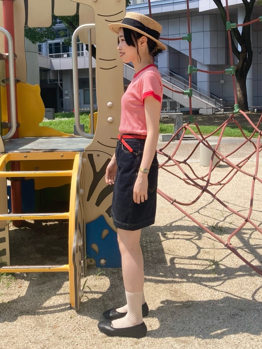 Dot and Stripes CHILD WOMAN 名古屋栄路面 身長：161cm 2022.07.09