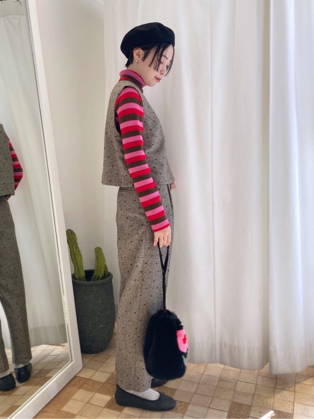 Dot and Stripes CHILD WOMAN 名古屋栄路面 身長：161cm 2022.11.12