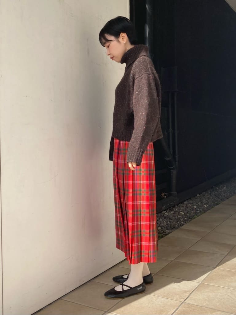 Dot and Stripes CHILD WOMAN 名古屋栄路面 身長:161cm 2022.12.26 Dot and Stripes CHILD WOMAN 名古屋栄路面 身長:161cm 2022.12.26