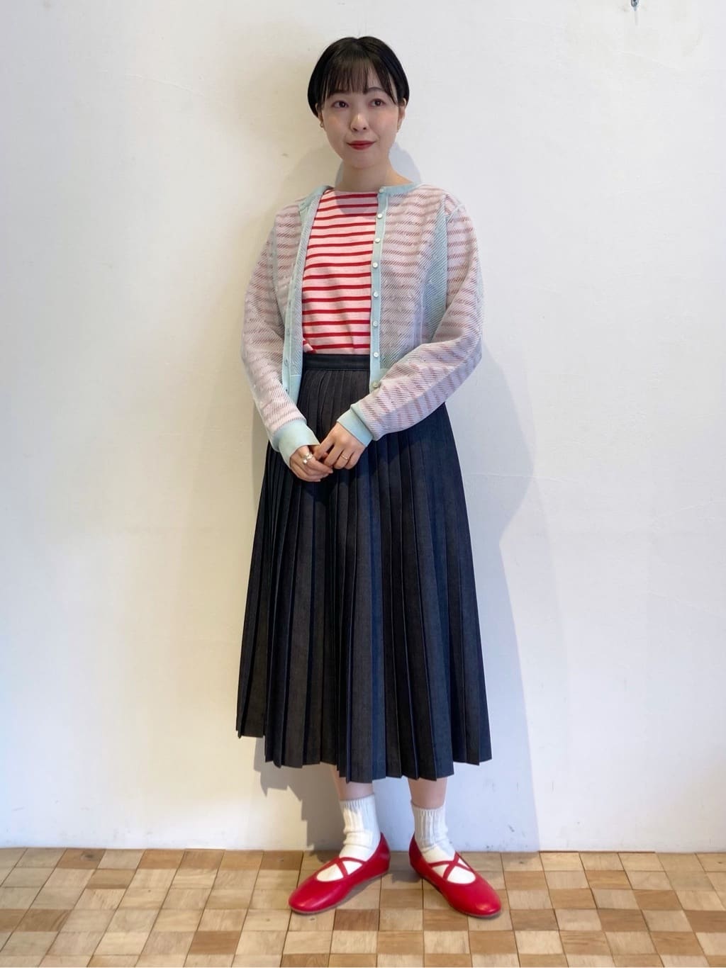 Dot and Stripes CHILD WOMAN 名古屋栄路面 身長：161cm 2023.03.06