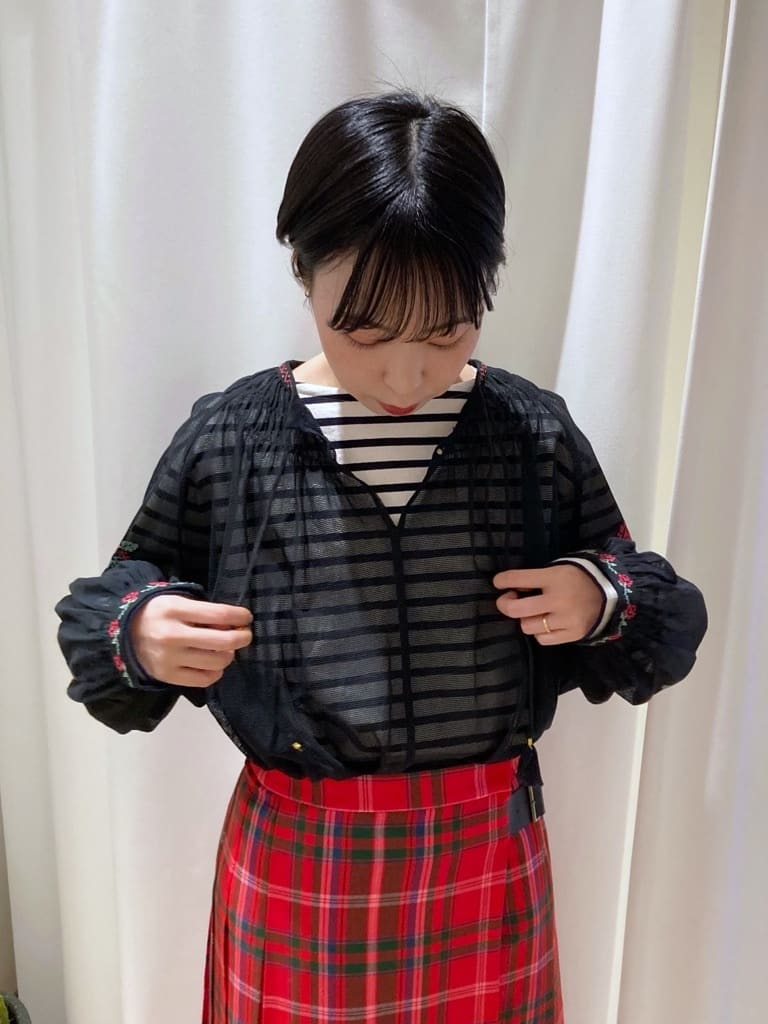 Dot and Stripes CHILD WOMAN 名古屋栄路面 身長：161cm 2023.01.27