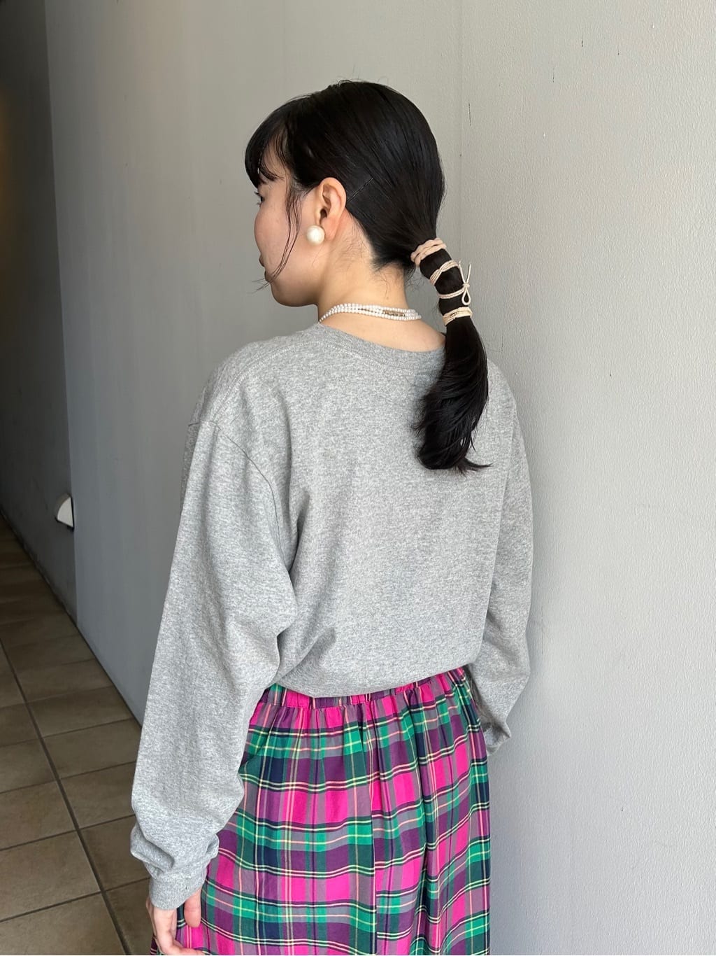 古着コーデ販売@one &only レディース 古着 80s ハイビスカス 花 総柄 開襟 半袖 コットン