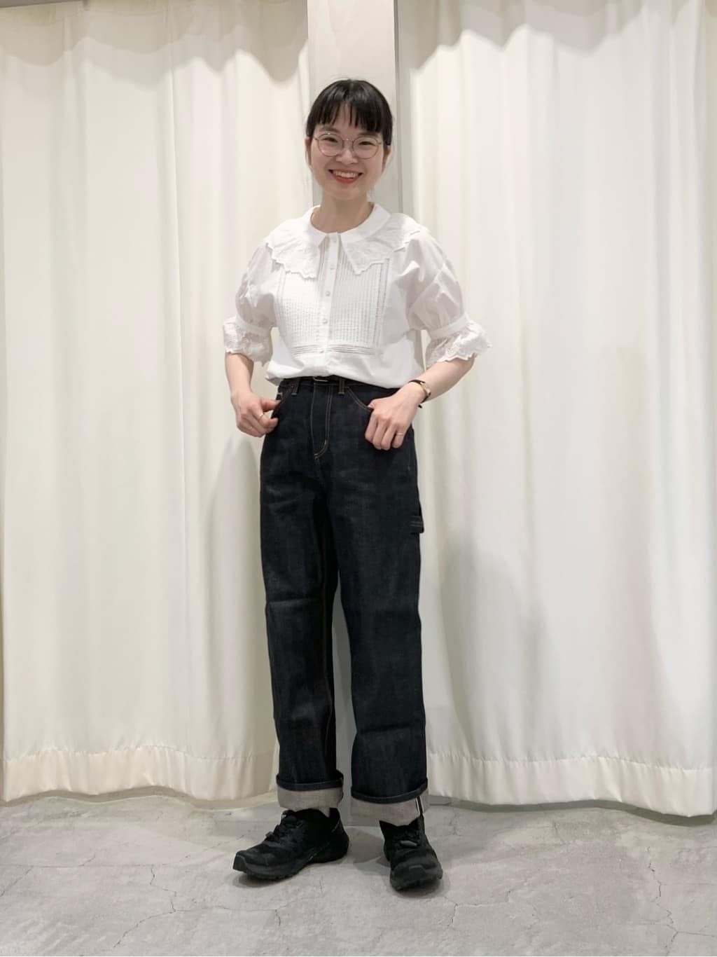 CHILD WOMAN CHILD WOMAN , PAR ICI 新宿ミロード 身長：160cm 2023.04.06