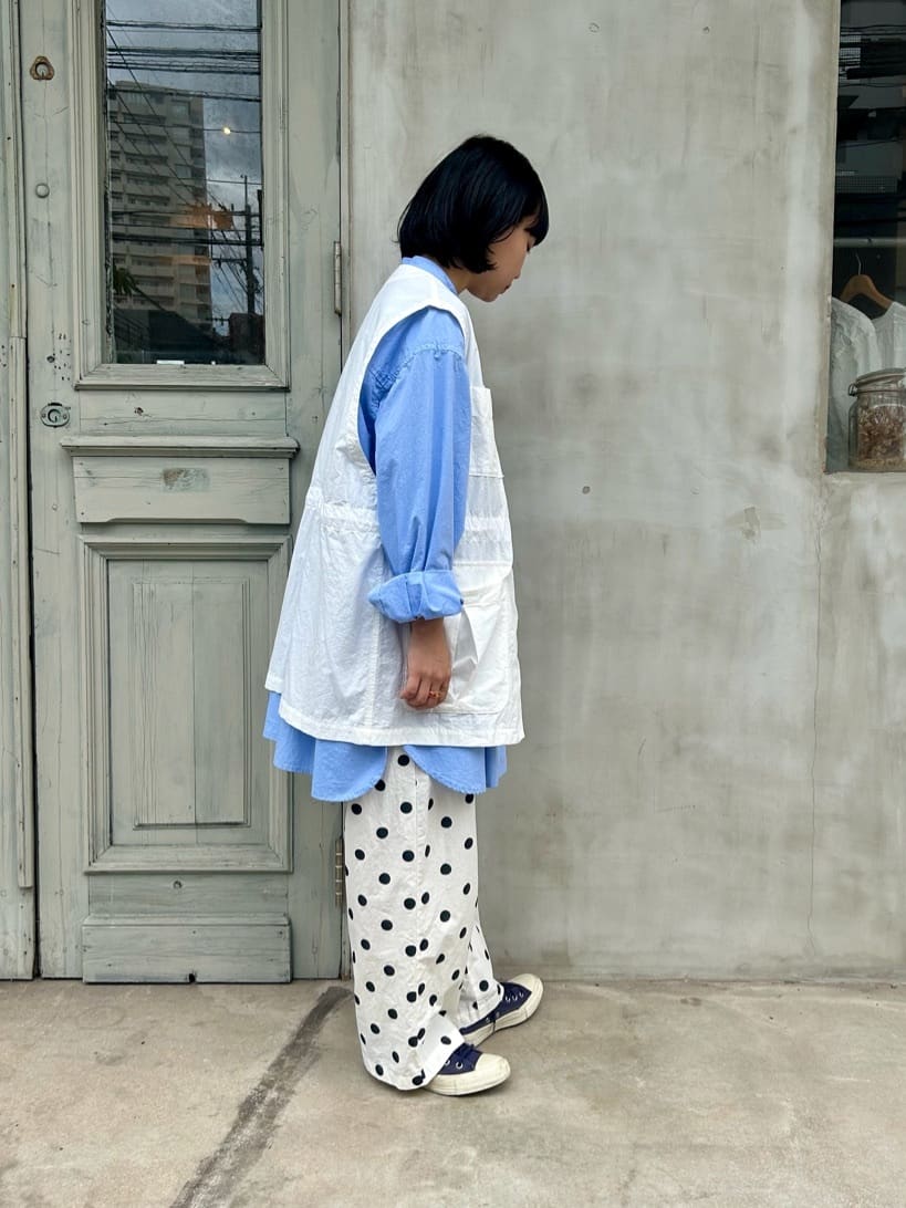 qiri ambidex yuni bulle de savon 元29000 AMBIDEX Store △〇 60/1 チェック バルーンパンツ(F イエロー