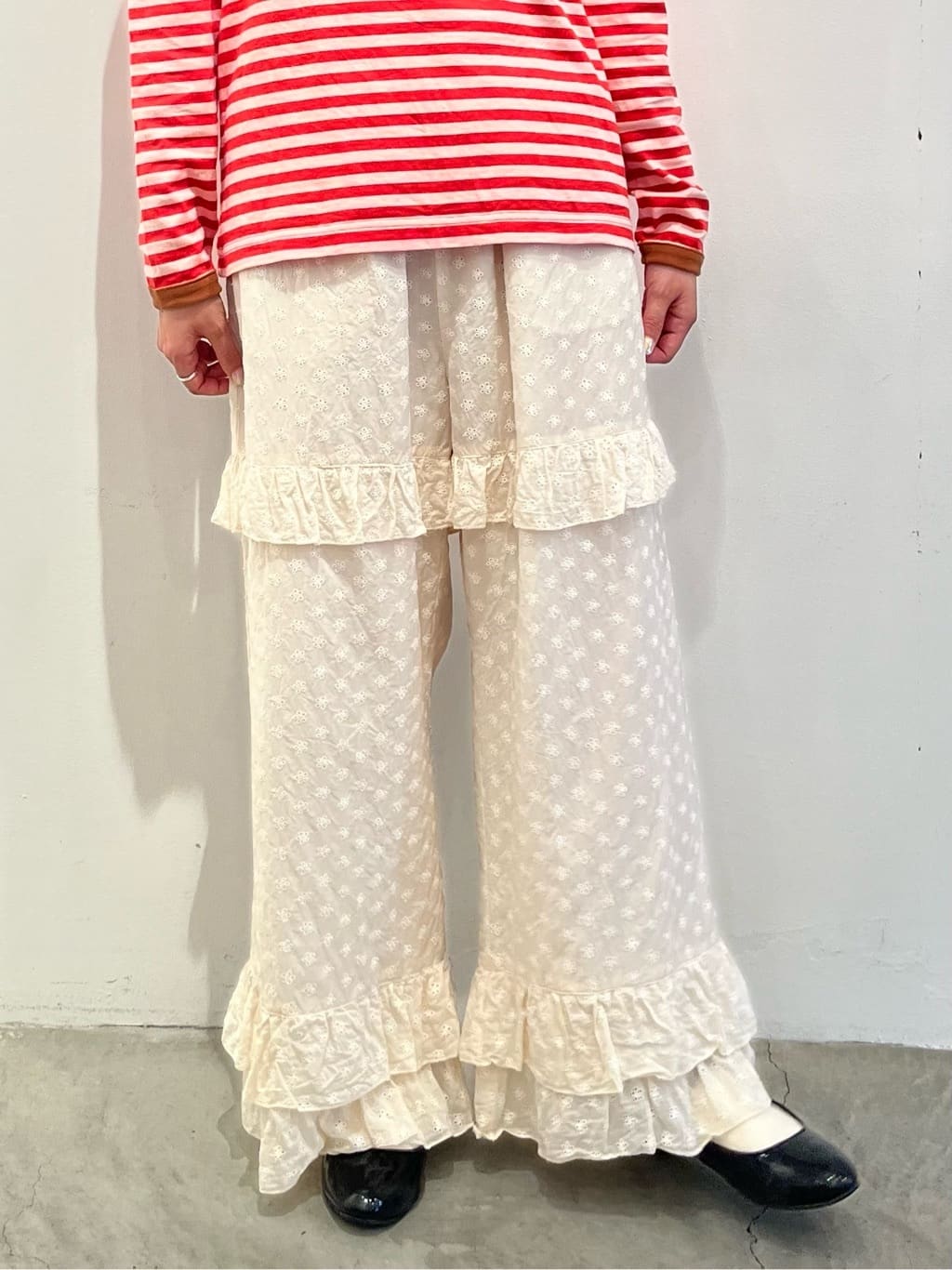 Dot and Stripes CHILD WOMAN CHILD WOMAN , PAR ICI 新宿ミロード 身長：153cm 2023.08.31