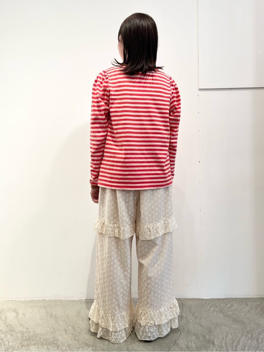 Dot and Stripes CHILD WOMAN CHILD WOMAN , PAR ICI 新宿ミロード 身長：153cm 2023.08.31