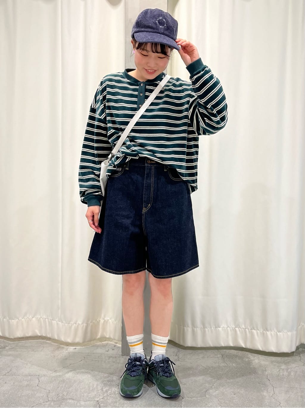 Dot and Stripes CHILD WOMAN CHILD WOMAN , PAR ICI 新宿ミロード 身長：153cm 2023.11.22