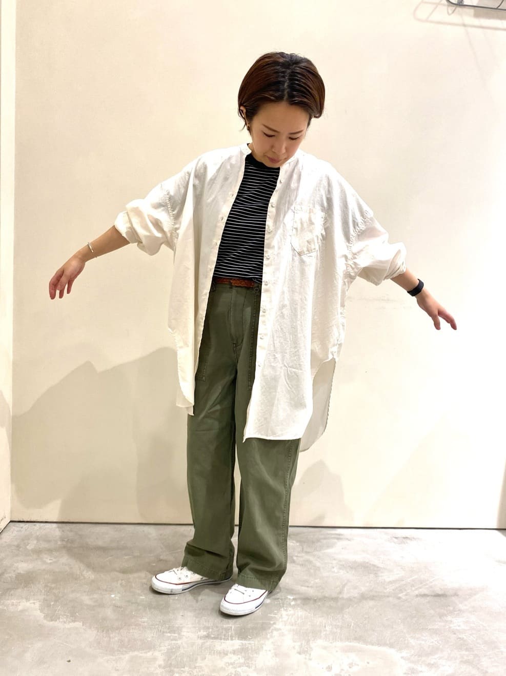 CHILD WOMAN CHILD WOMAN , PAR ICI 新宿ミロード 身長：155cm 2022.08.23