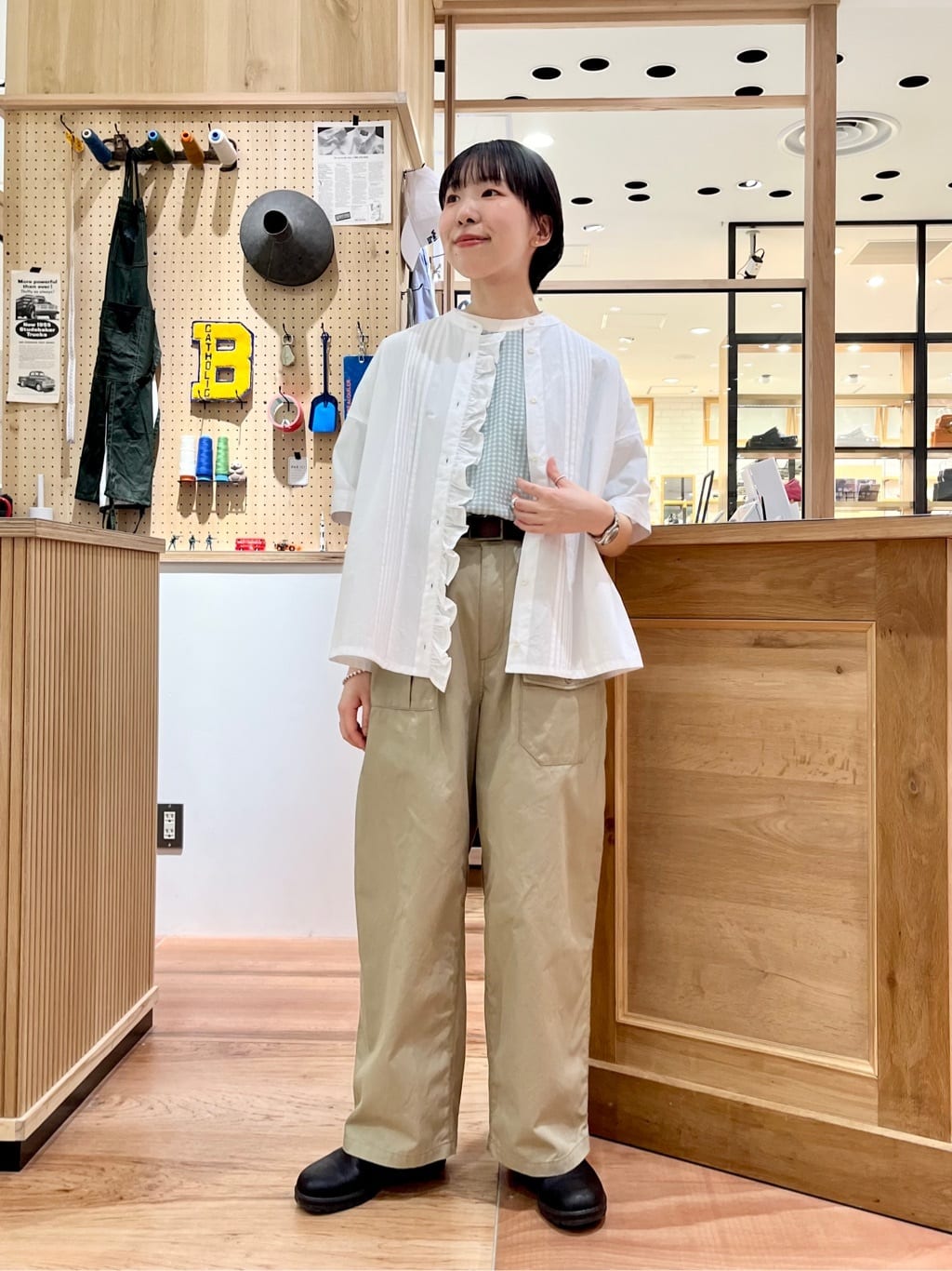 PAR ICI 吉祥寺路面 身長:154cm 2025.07.01 PAR ICI 吉祥寺路面 身長:154cm 2025.06.19