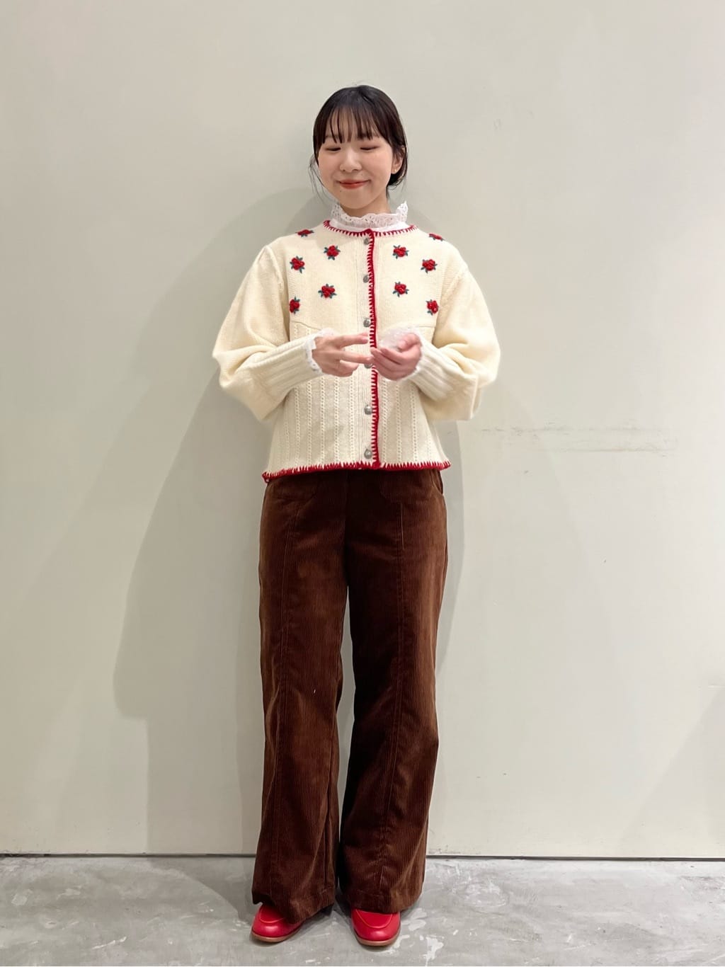 Dot and Stripes CHILD WOMAN CHILD WOMAN , PAR ICI 新宿ミロード 身長：154cm 2023.11.10