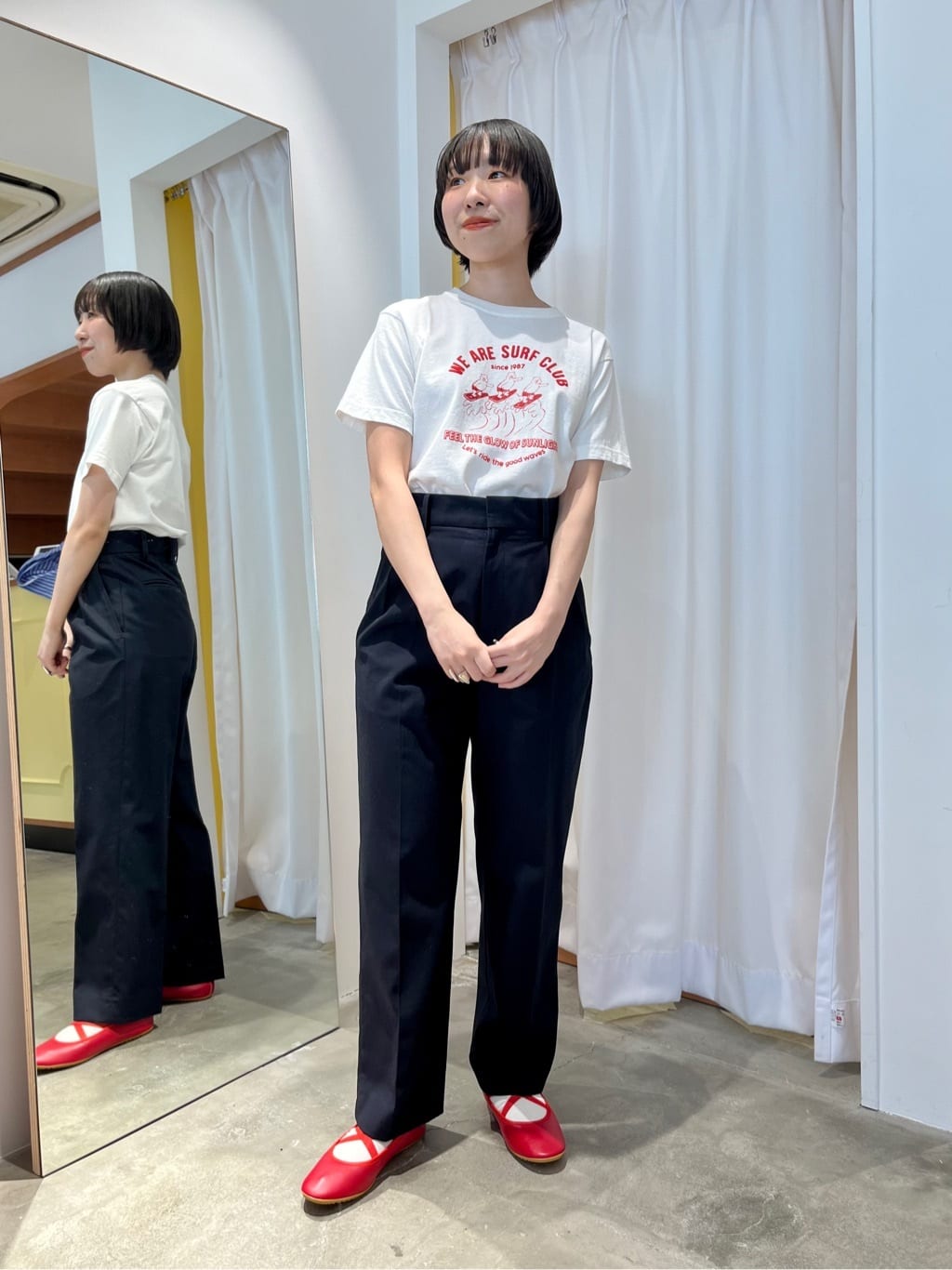 PAR ICI 吉祥寺路面 身長:154cm 2025.07.04 PAR ICI 吉祥寺路面 身長:154cm 2025.04.16