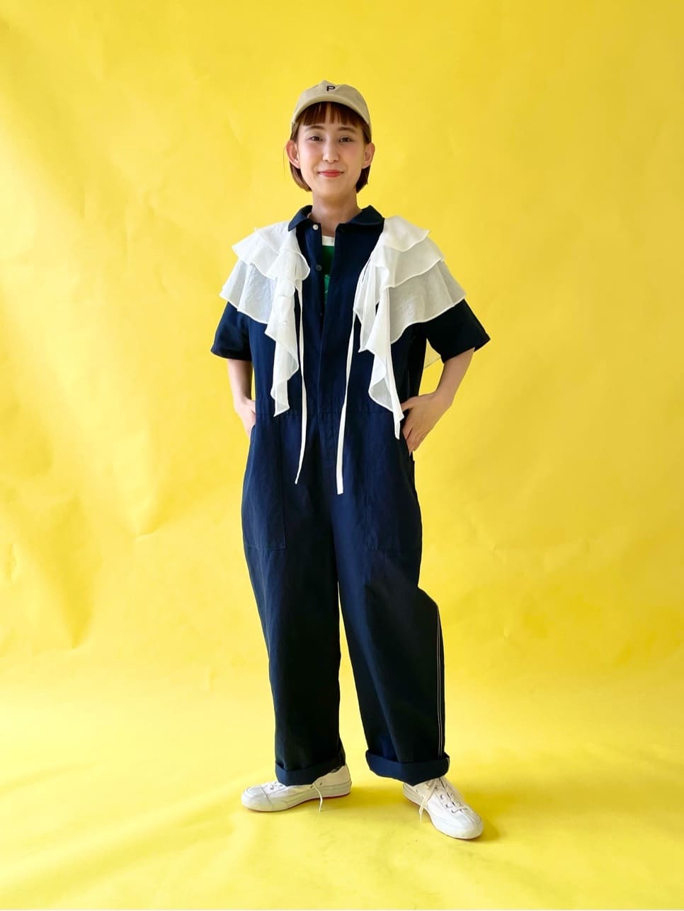 Dot and Stripes CHILD WOMAN CHILD WOMAN 原宿路面 身長：155cm 2023.04.25