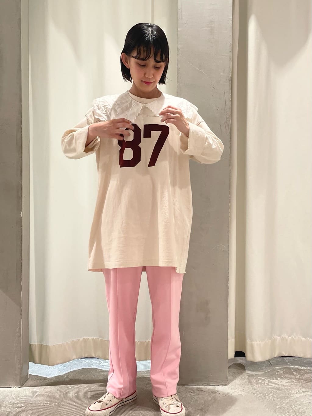 CHILD WOMAN 原宿路面 身長:155cm 2022.04.21 CHILD WOMAN 原宿路面 身長:155cm 2022.04.21
