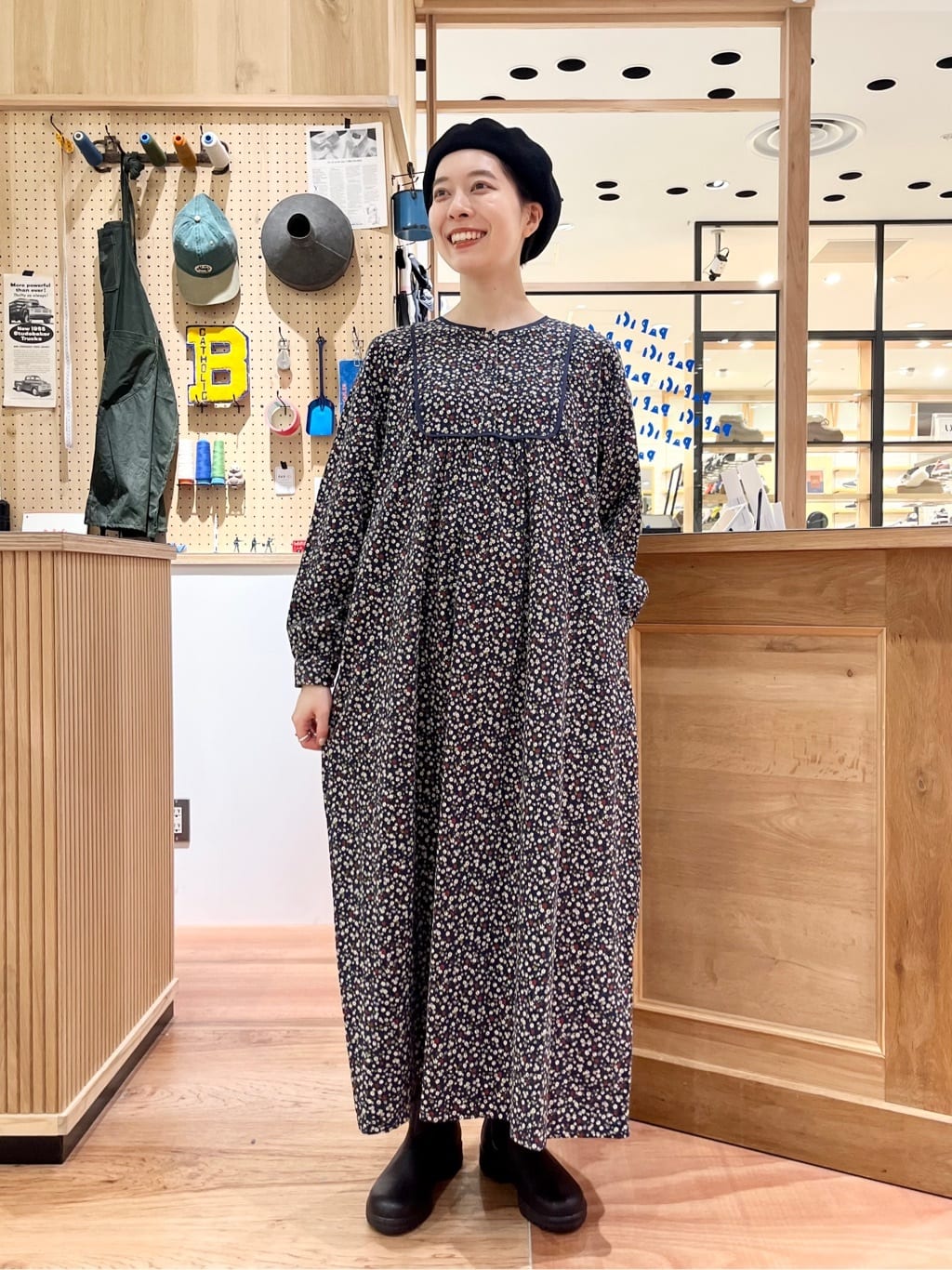 【未使用】Dot and Stripes/アンビデックス Aラインコート AMBIDEX Store AMB100貨 アンビデックス オフィシャル ストア