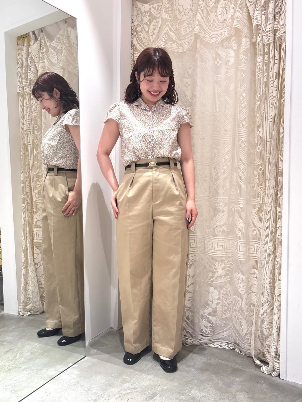 AMBIDEX Store ○ヴィンテージチノクロス センタープレスパンツ