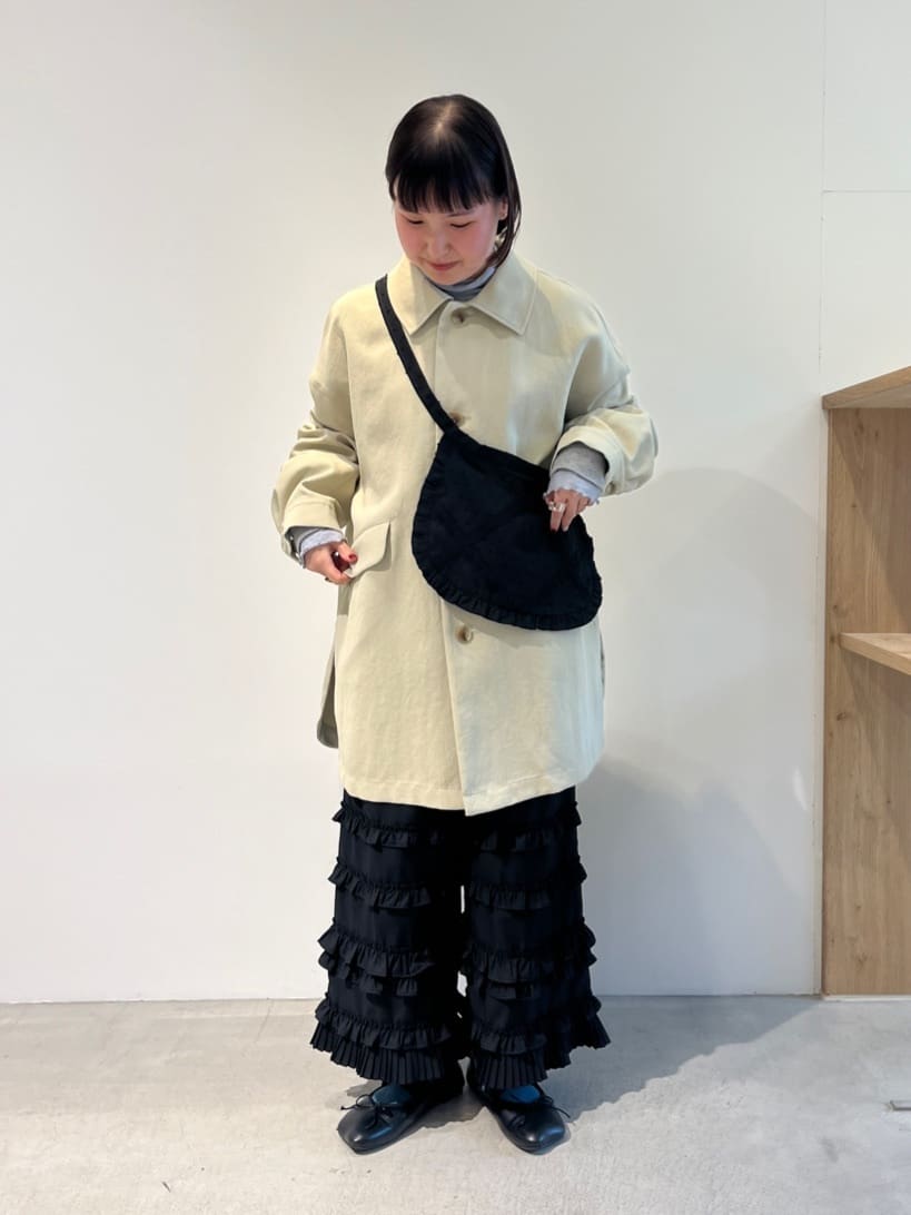 Lumignon WAFFLE TWEED COMBINAISON アイボリー Lumignon WAFFLE TWEED COMBINAISON アイボリー Lumignon WAFFLE TWEED