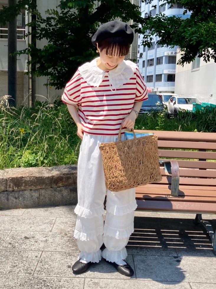 Dot and Stripes CHILD WOMAN ÉhH gF150cm 2022.05.23