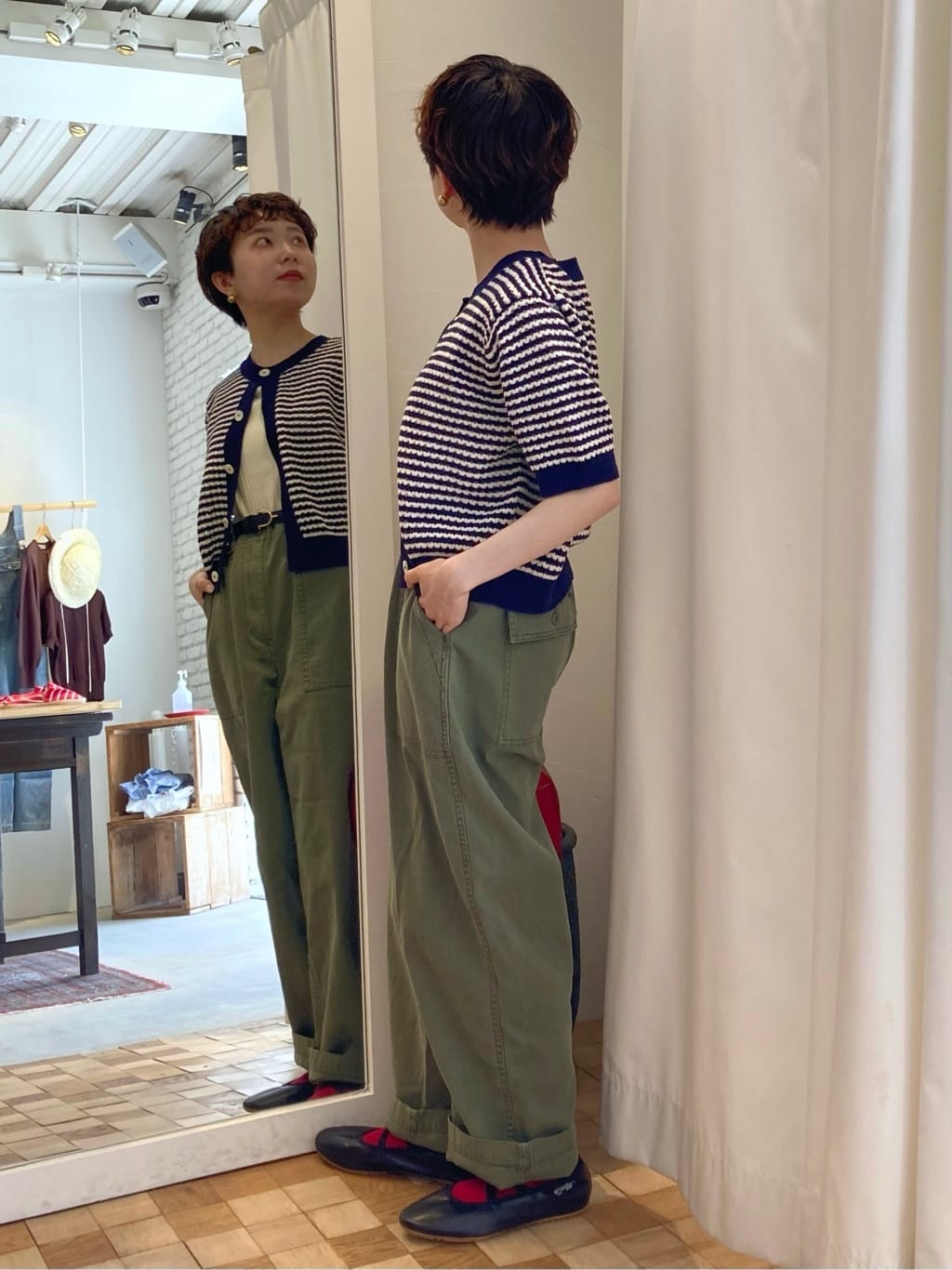 Dot and Stripes CHILD WOMAN 名古屋栄路面 身長:150cm 2023.04.16 Dot and Stripes CHILD WOMAN 名古屋栄路面 身長:150cm 2023.04.16