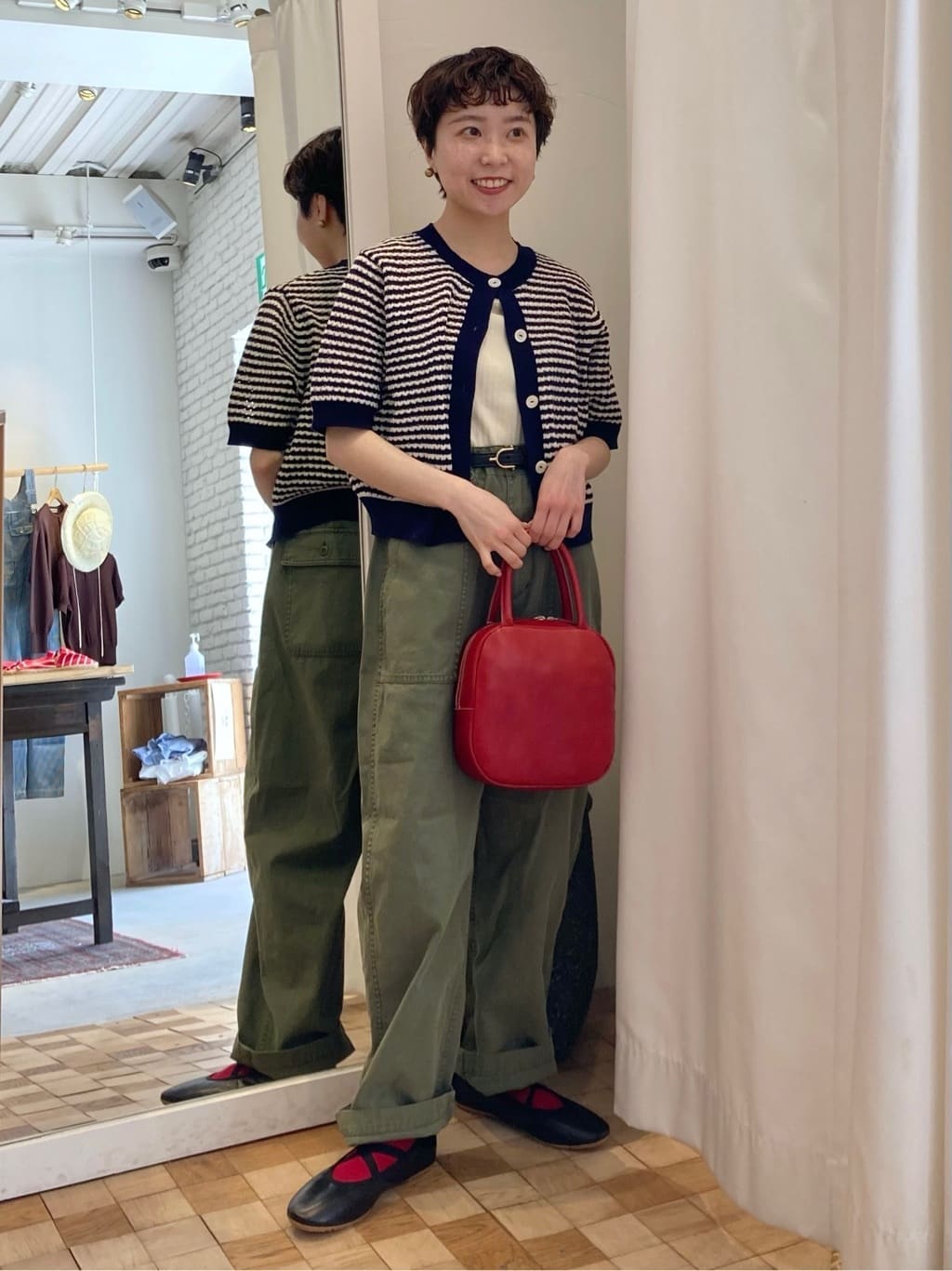 Dot and Stripes CHILD WOMAN 名古屋栄路面 身長:150cm 2023.04.16 Dot and Stripes CHILD WOMAN 名古屋栄路面 身長:150cm 2023.04.16