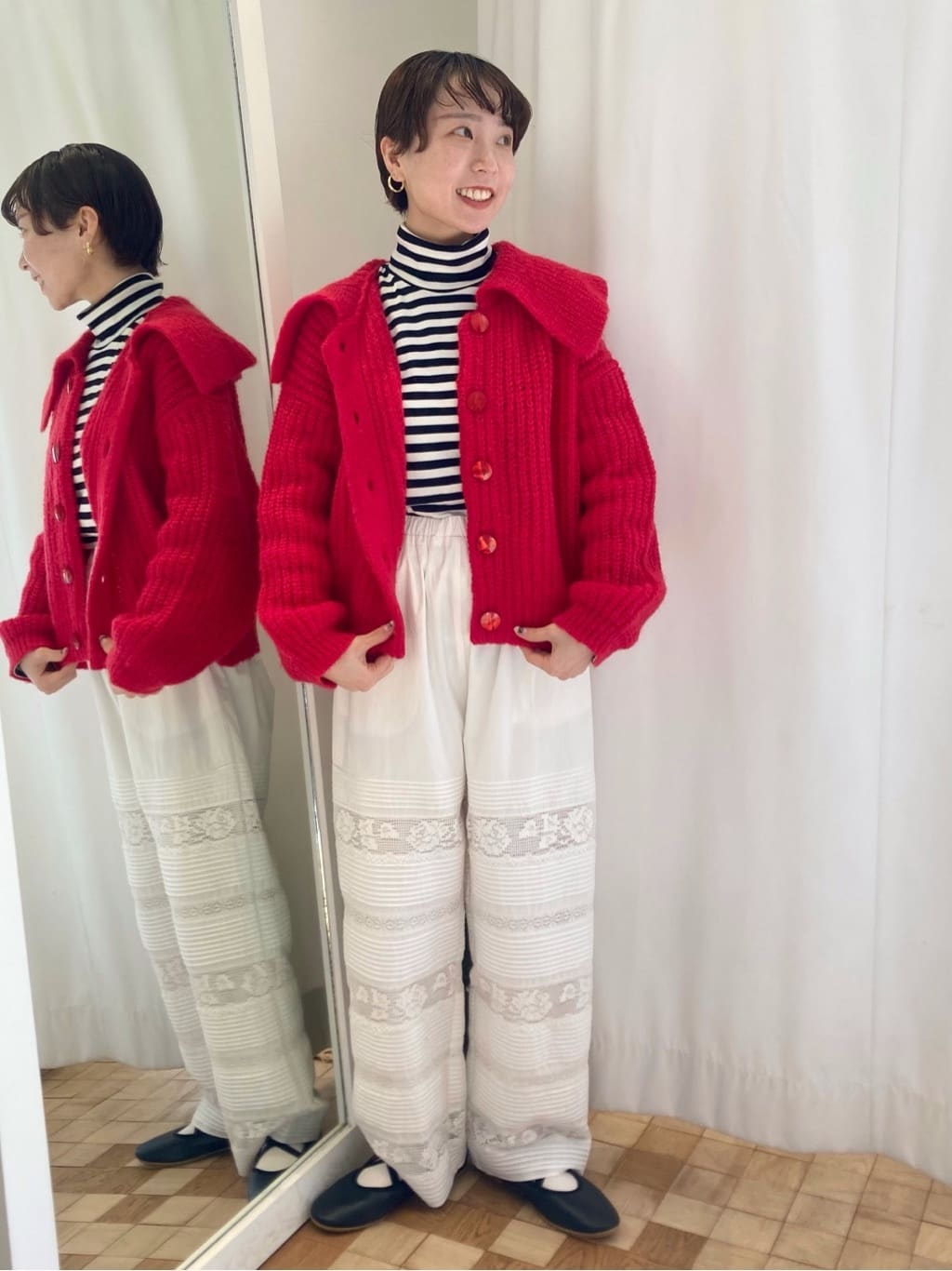 Dot and Stripes CHILD WOMAN 名古屋栄路面 身長：150cm 2022.12.13