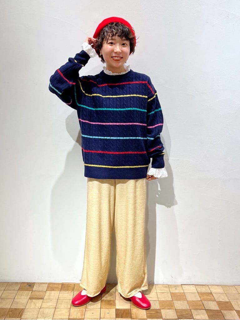 Dot and Stripes CHILD WOMAN 名古屋栄路面 身長：150cm 2023.11.28
