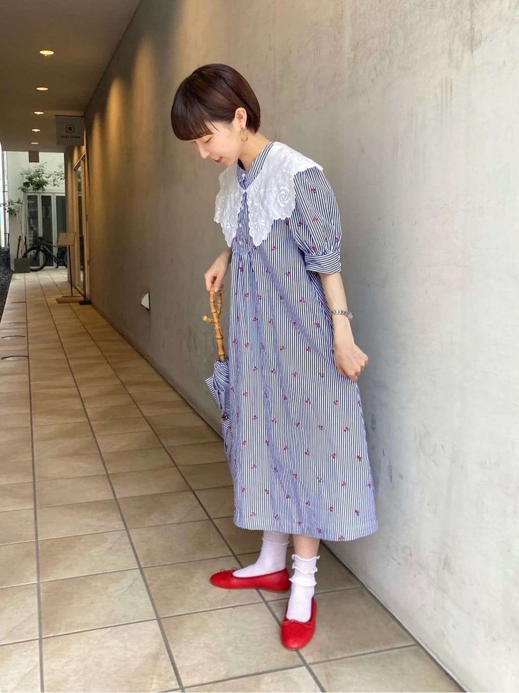 Dot and Stripes CHILD WOMAN 名古屋栄路面 身長：150cm 2022.07.07
