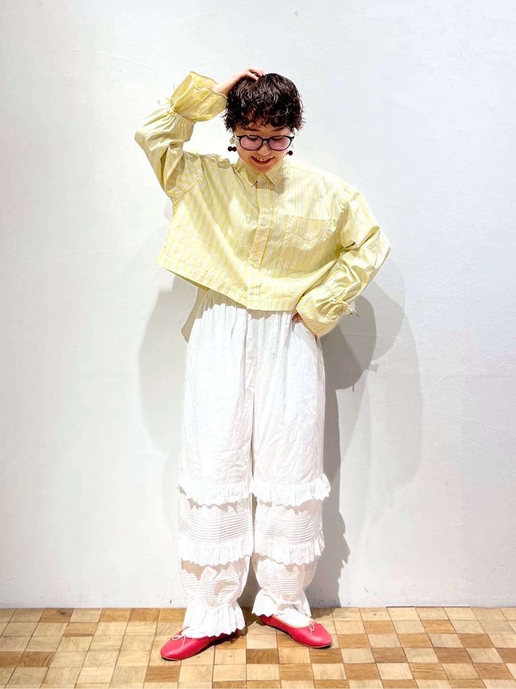 【 NEW 】Dot and Stripes CHILD WOMAN 名古屋栄路面 身長：150cm 2024.02.22