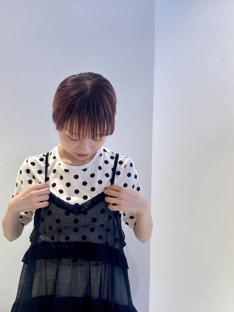 Dot and Stripes CHILD WOMAN 名古屋栄路面 身長：150cm 2022.04.24