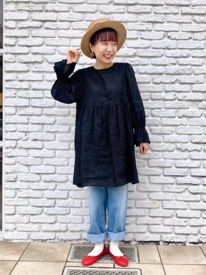 Dot and Stripes CHILD WOMAN 名古屋栄路面 身長：150cm 2022.04.15