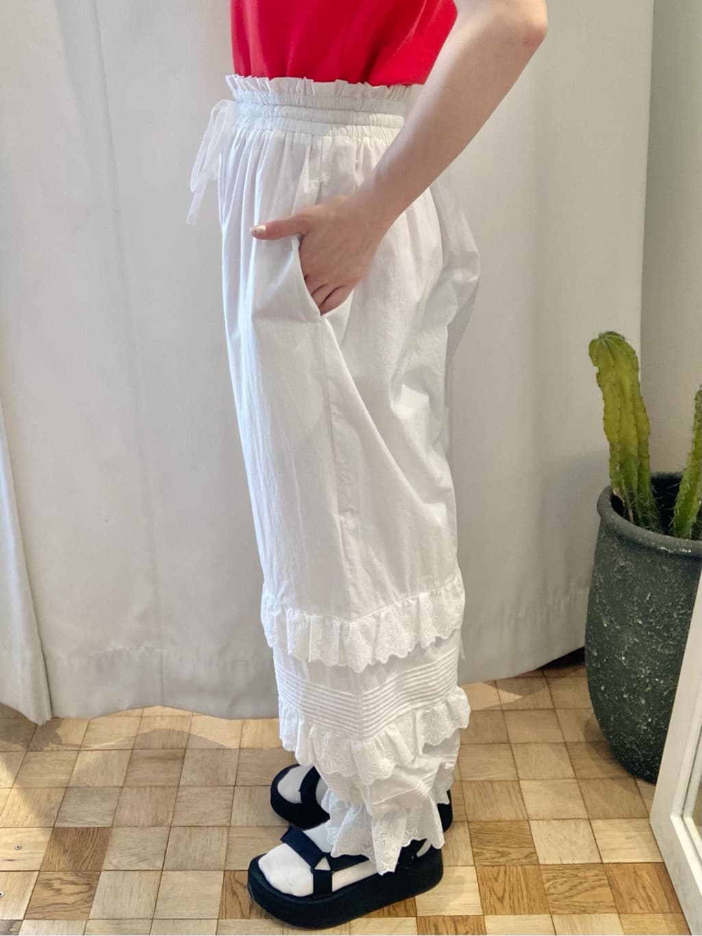 Dot and Stripes CHILD WOMAN 名古屋栄路面 身長:150cm 2023.06.19 Dot and Stripes CHILD WOMAN 名古屋栄路面 身長:150cm 2023.06.19