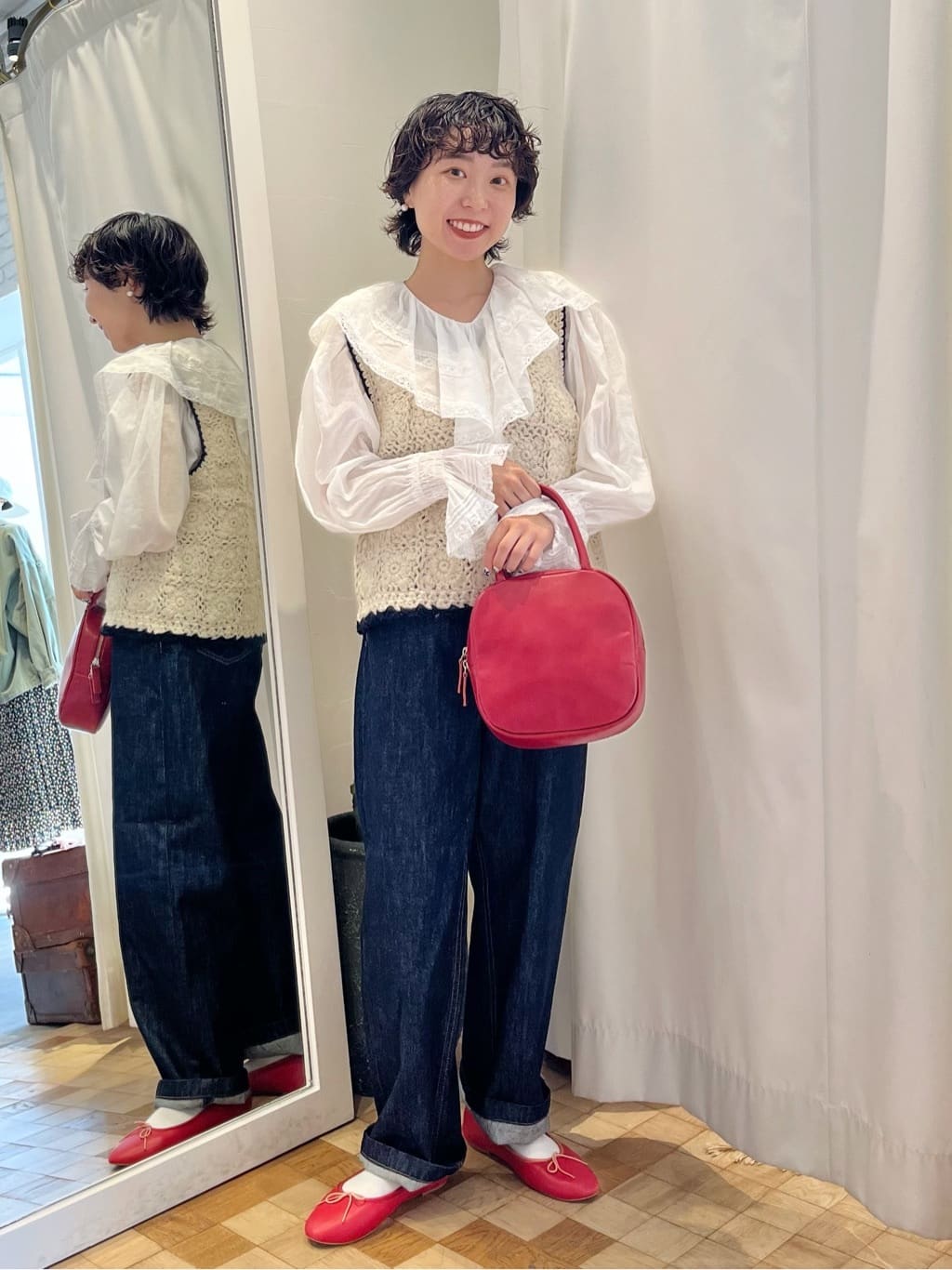 Dot and Stripes CHILD WOMAN 名古屋栄路面 身長:150cm 2023.11.22 Dot and Stripes CHILD WOMAN 名古屋栄路面 身長:150cm 2023.09.15