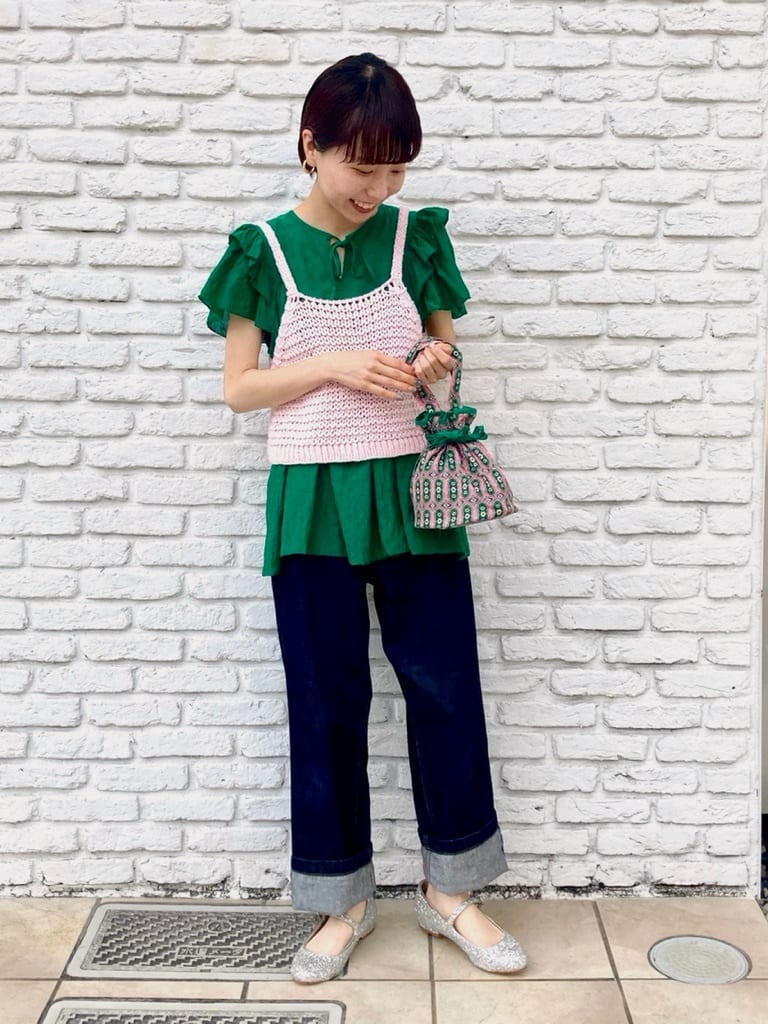 Dot and Stripes CHILD WOMAN 名古屋栄路面 身長：150cm 2022.06.28